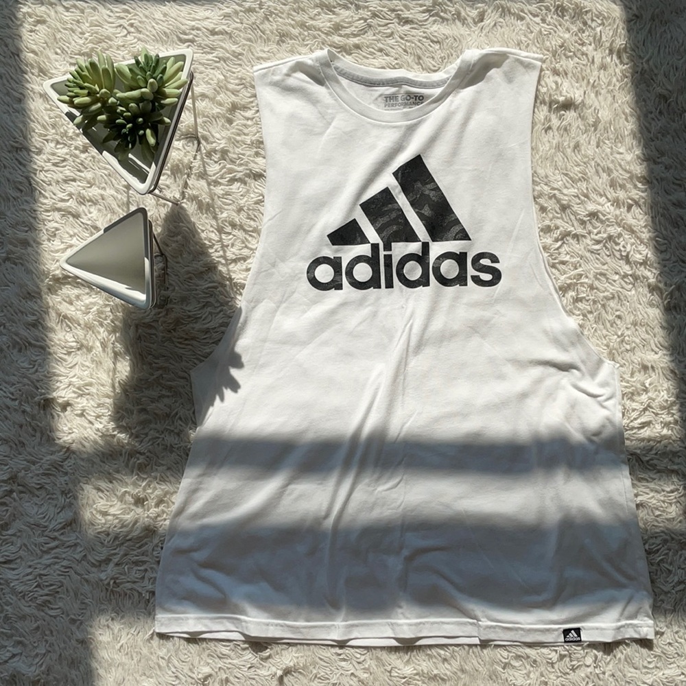 NWOT Adidas Logo Workout Tank Top